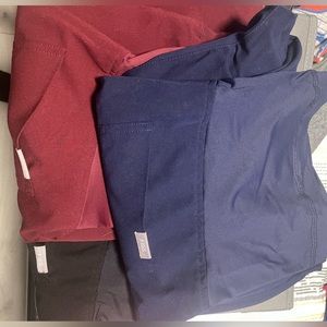 Lot of 3 Figs maternity scrub pants